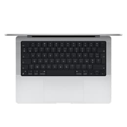 MacBook Pro 14" (2021) - Apple M1 Max con CPU 10-core e GPU 32-Core - 64GB RAM - SSD 2000GB - AZERTY - Francese