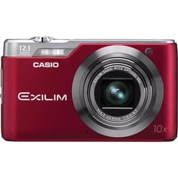 Macchina fotografica compatta Exilim Hi-Zoom EX-H5 - Rosso + Casio Exilim Wide Optical Zoom 24-240 mm f/3.2-5.7 f/3.2-5.7