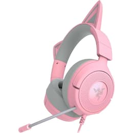 Cuffie riduzione del rumore gaming a filo con microfono Razer Kraken Kitty V3 X - Rosa