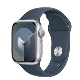 Apple Watch () 2023 GPS + Cellular 41 mm - Alluminio Argento - Cinturino Sport Blu