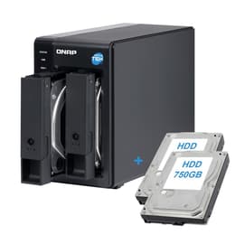 Qnap TR-002 DAS Storage 2-Bay - 1500GB - 0 GB RAM Microprocessor with hardware RAID No