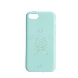 Cover iPhone SE/5/5S - Materiale naturale - Oceano Turchese (Turtle Edition)