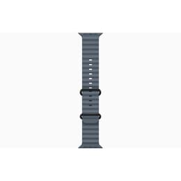 Apple Watch (2025) GPS + Cellular 49 mm - Titanio Nero - Cinturino Ocean Blu