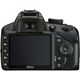 Fotocamera Reflex - Nikon D3200 - Nero + AF-S DX Obiettivo NIKKON 18-55 mm