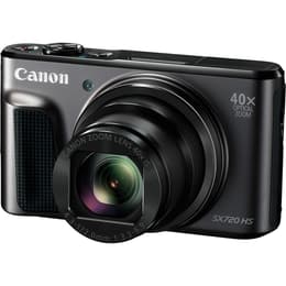 Macchina fotografica compatta PowerShot SX720 HS - Nero + Canon Zoom Lens 40X IS 24–960mm f/3.3–6.9 f/3.3–6.9