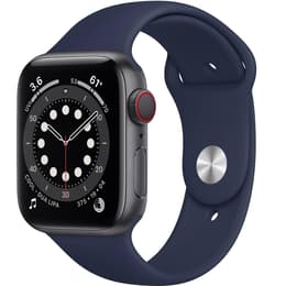 Apple Watch (Series 6) 2020 GPS + Cellular 40 mm - Alluminio Grigio Siderale - Cinturino Sport Blu