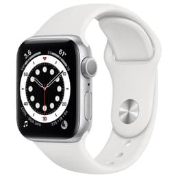Apple Watch (Series 7) 2021 GPS + Cellular 45 mm - Alluminio Grigio - Cinturino Sport Bianco
