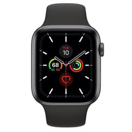 Apple Watch (Series 5) 2019 GPS 44 mm - Alluminio Grigio - Cinturino Sport Nero