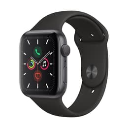 Apple Watch (Series 5) 2019 GPS 44 mm - Alluminio Grigio - Cinturino Sport Nero