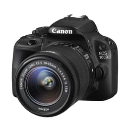 Reflex - Canon EOS 100D - Nero + Obiettivo Canon EF-S 18-135mm f/3.5-5.6 IS STM