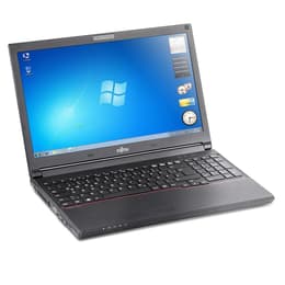 Fujitsu LifeBook E556 15" Core i5 2.4 GHz - SSD 256 GB + HDD 240 GB - 8GB Tastiera Tedesco