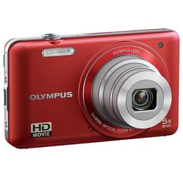 Macchina fotografica compatta VG-120 - Rosso + Olympus Olympus Lens Wide Optical Zoom f/2.8-5.6