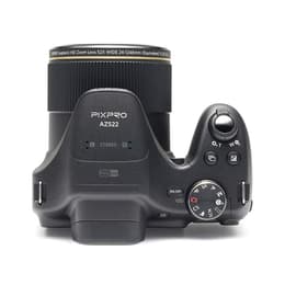 Fotocamera Bridge compatta PixPro AZ522 - Nero + Kodak Kodak 24-1248 mm f/2.8-5.6 f/2.8-5.6