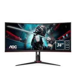 Schermo 34" LED UW-QHD Aoc CU34G2/BK