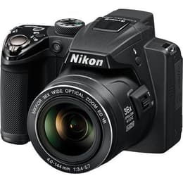 Fotocamera Bridge compatta Coolpix P500 - Nero + Nikon Nikkor 36X Wide Optical Zoom ED VR 22.5-810mm f/3.4-5.7 f/3.4-5.7
