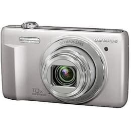 Macchina fotografica compatta VR-340 - Grigio + Olympus Zoom 10X Wide Optical f/3-5.7