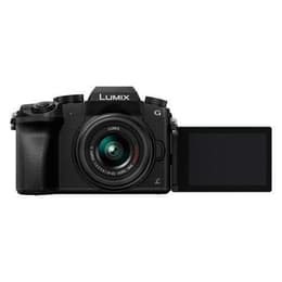 Macchina fotografica ibrida Lumix DMC-G7 - Nero + Panasonic Panasonic Lumix G Vario 14-42 mm f/3.5-5.6 ASPH OIS f/3.5-5.6