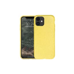 Cover iPhone 11 - Materiale naturale - Giallo