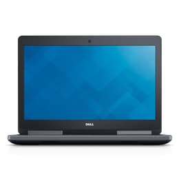 Dell Precision 7510 15" Core i7 2.7 GHz - SSD 256 GB + HDD 1 TB - 16GB Tastiera Francese