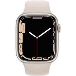 Apple Watch Series 7 (2021) GPS + Cellular 45 mm - Alluminio Galassia - Cinturino Sport Galassia