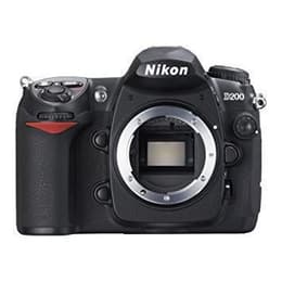 Reflex - Nikon D200 Nero - Senza obiettivo + Custodia