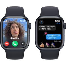 Apple Watch () 2023 GPS + Cellular 41 mm - Alluminio Mezzanotte - Cinturino Sport Midnight