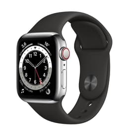 Apple Watch (Series 5) 2019 GPS 40 mm - Alluminio Argento - Sport Nero