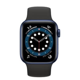 Apple Watch (Series 6) 2020 GPS 44 mm - Blu - Sport Nero