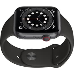 Apple Watch (Series 6) 2020 GPS + Cellular 44 mm - Alluminio Grigio Siderale - Sport Nero