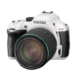 Reflex K-50 - Bianco + Pentax DA 18-55mm f/3.5-5.6 AL WR + DA 50mm f/1.8 SMC f/3.5-5.6 + f/18