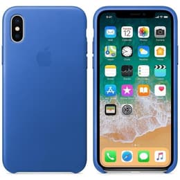 Cover Apple - iPhone X / XS - Pelle Blu