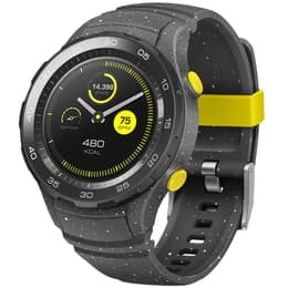 Smart Watch Cardio­frequenzimetro GPS Huawei Watch 2 Sport - Grigio/Giallo