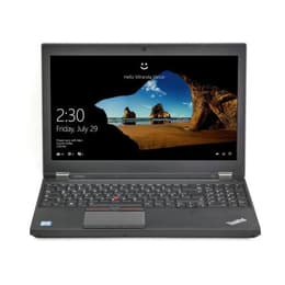 Lenovo ThinkPad P50 15" Core i7 2.7 GHz - SSD 512 GB - 16GB - QWERTZ - Tedesco