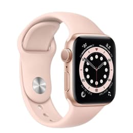 Apple Watch Series 6 (2020) GPS 44 mm - Alluminio Oro - Cinturino Sport Rosa