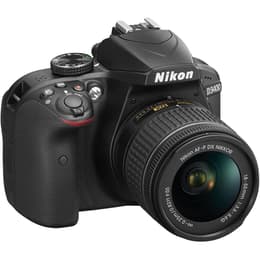 Reflex D3400 - Nero + Nikon Nikon AF-P DX Nikkor 18-55 mm f/3.5-5.6G VR f/3.5-5.6G