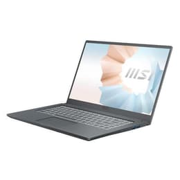 MSI Modern 15 A10M 15" Core i3 2.1 GHz - SSD 512 GB - 8GB - AZERTY - Francese