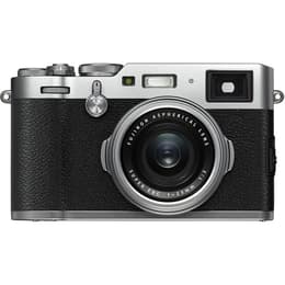 Macchina fotografica compatta FinePix X100F - Nero/Argento + Fujifilm Fujinon Aspherical Lens 35mm f/2–16 f/2–16