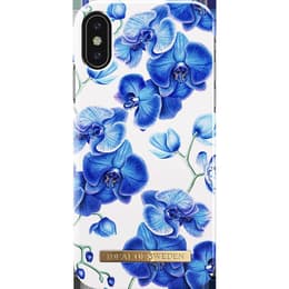 Cover iPhone X/XS - Plastica - Blu