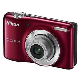 Macchina fotografica compatta Coolpix L25 - Rosso + Nikon Nikkor 5X Wide Optical Zoom 28-140mm f/2.7-6.8 f/2.7-6.8