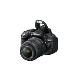 Reflex - Nikon D5100 Nero + Obiettivo Nikon AF-S DX Nikkor 18-55mm f/3.5-5.6G II ED DX