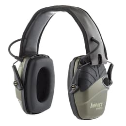 Cuffie riduzione del rumore wireless con microfono Honeywell Howard Leight Impact Sport Electronic Earmuff 1013530 - Verde/Nero