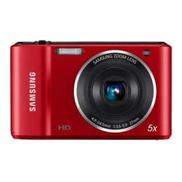 Macchina fotografica compatta ES90 - Rosso + Samsung Samsung Zoom Lens 5x 4,9-24,5mm f/3,5-5,9 f/3.5-5.9