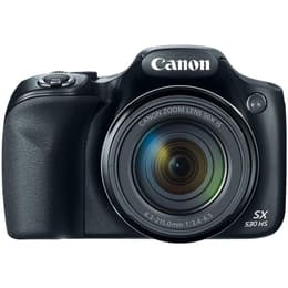 Fotocamera Bridge compatta PowerShot SX530 HS - Nero + Canon Zoom Lens 50-IS 24–1200mm f/3.4-6.5 f/3.4-6.5