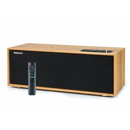 Altoparlanti Bluetooth Enceinte Hifi résidentielle 150W en Bois 'Cosy THOMSON WS702 - Entrée TV Audio, câble Optique, Bluetooth 5.0, USB, Egaliseur -
