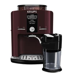 Caffettiera con macinacaffè Krups EA829G10 1,7000L - Borgogna