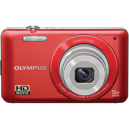 Macchina fotografica compatta D700 - Rosso + Olympus 4x Wide Optical Zoom 4.8-19.2mm f/2.9-6.5 f/2.9-6.5