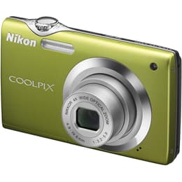 Macchina fotografica compatta Coolpix S3000 - Verde + Nikon Nikkor 4X Wide Optical Zoom f/3.2-5.9