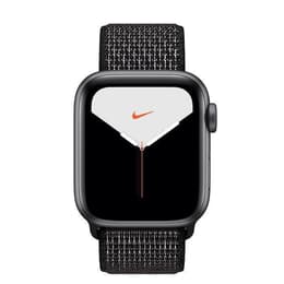Apple Watch (Series 5) 2019 GPS + Cellular 40 mm - Alluminio Grigio Siderale - Nylon intrecciato Nero