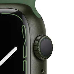 Apple Watch Series 7 (2021) GPS 45 mm - Alluminio Verde - Cinturino Sport Verde