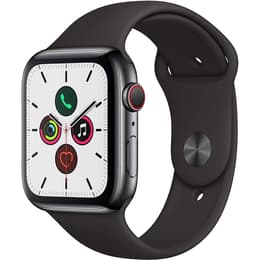 Apple Watch (Series 5) 2019 GPS + Cellular 44 mm - Acciaio inossidabile Nero - Sport Nero